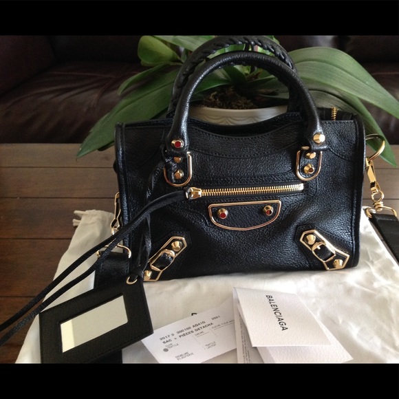 Balenciaga Metallic Edge city mini bag - Picture 1 of 8